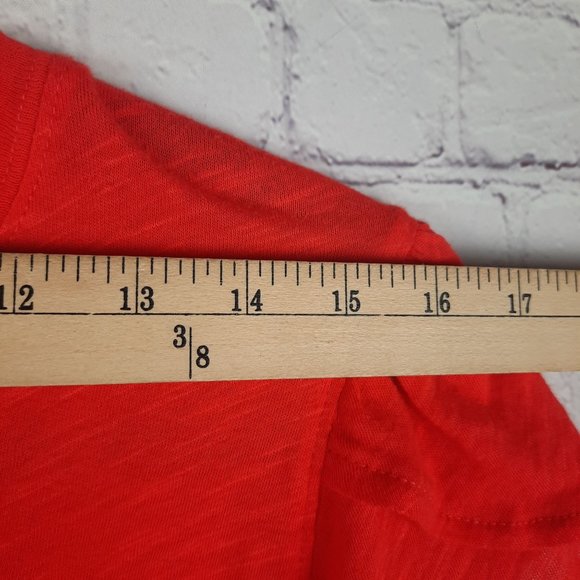 Free People We the Free Orange Short Sleeve Tee - Picture 8 of 11